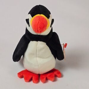 TY Beanie Baby - Waddle The Penguin | 1997 Retired Plush |‎ With Tag Collectible